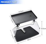 2in1 Magnetic Center Console Screen Storage Tray For Model 3(2021-2023)/Model Y(2022-2024) - Image 3