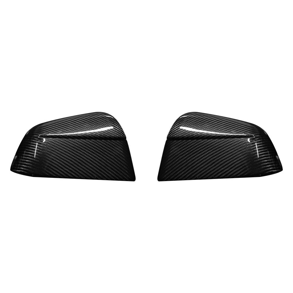 Real Carbon Fibre Rear View Mirror Covers For Model Y(2025-2026) - Image 1