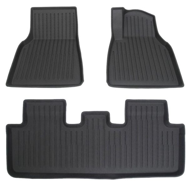 3D All-Weather TPE Floor Mats for Model Y(2022-2024)