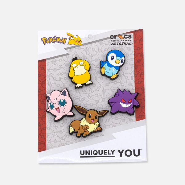 Crocs Pokémon Jibbitz™ Charms 5 Pack Multi