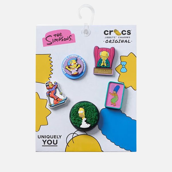 Crocs The Simpsons Meme Jibbitz™ Charms 5 Pack Multi