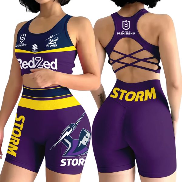 ABT LPC1027 STORM Cross vest-High waisted swimsuit Set