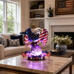 Patriotic Eagle Lamp - Image 4
